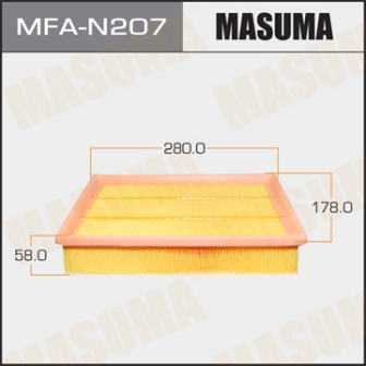 Воздушный фильтр Masuma   MFA-N207  NISSAN PATHFINDER, NAVARA  05-