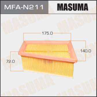 Воздушный фильтр Masuma   MFA-N211  аналог MFA-E426 NISSAN ALMERA  2012-