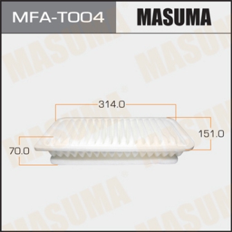 Воздушный фильтр Masuma   MFA-T004  COROLLA 1CDFTV 1NDTV