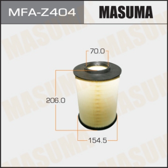 Воздушный фильтр Masuma   MFA-Z404  MAZDA MAZDA3   08-