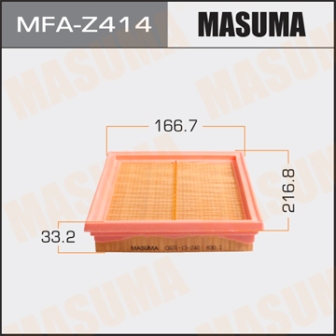 Воздушный фильтр Masuma   MFA-Z414  MAZDA MAZDA2  03-