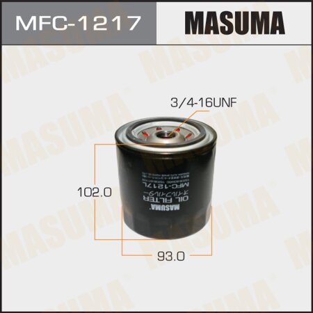 Фильтр масляный Masuma MFC-1217 C-206
