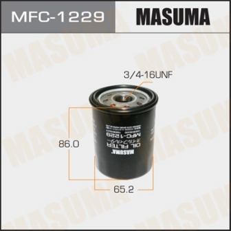 Фильтр масляный Masuma MFC-1229 C-218