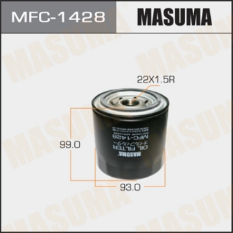 Фильтр масляный Masuma MFC-1428 C-417