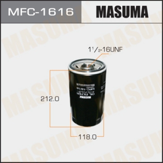 Фильтр масляный Masuma MFC-1616 C-605