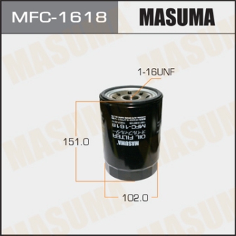 Фильтр масляный Masuma MFC-1618 C-607