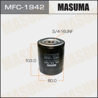 Фильтр масляный Masuma MFC-1942 C-931