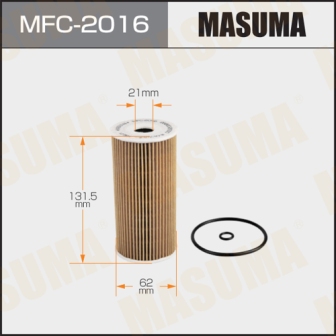 Фильтр масляный Masuma MFC-2016 LHD HYUNDAI SANTA FE, TUCSON  R2.0, R2.2
