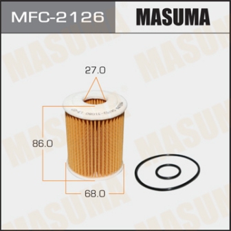 Фильтр масляный Masuma MFC-2126 O-115 вставка