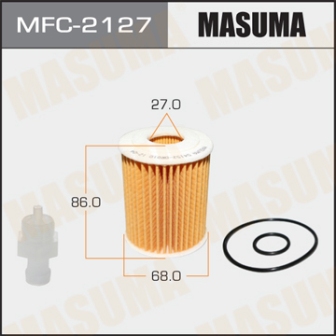 Фильтр масляный Masuma MFC-2127 O-116 вставка