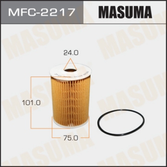 Фильтр масляный Masuma MFC-2217 O-206 вставка