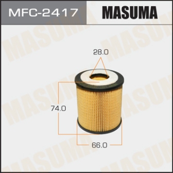 Фильтр масляный Masuma MFC-2417 O-406 вставка