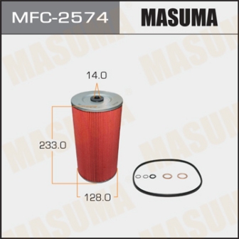 Фильтр масляный Masuma MFC-2574 O-563 вставка
