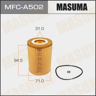 Фильтр масляный Masuma MFC-A502 JEEPGRAND CHEROKEE V3000 CHRYSLER MERCEDES