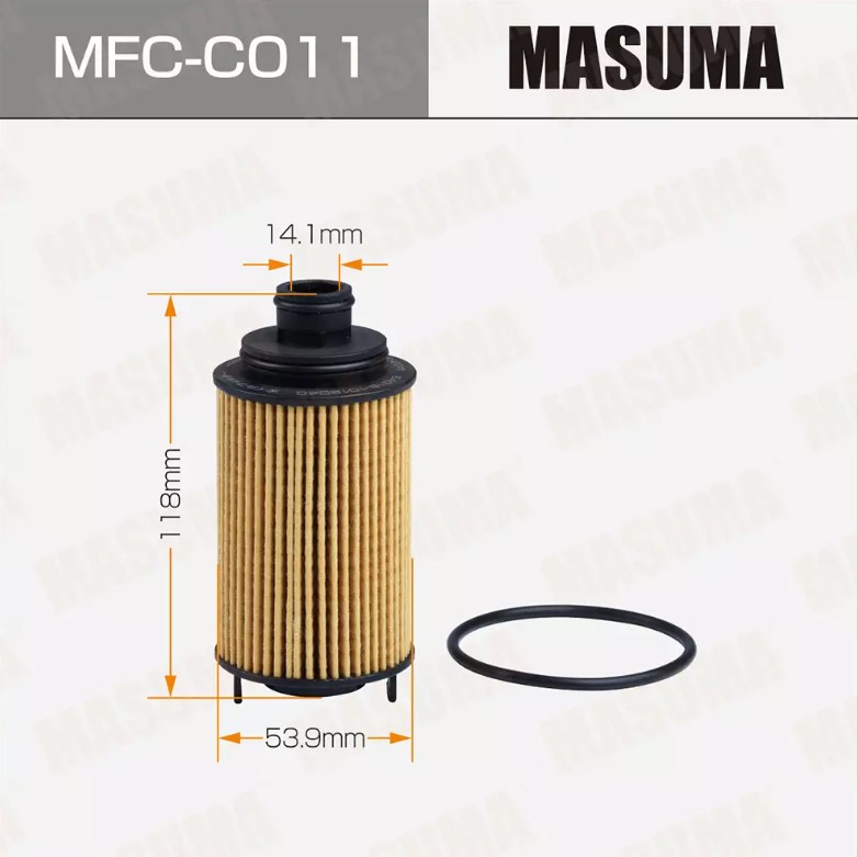 Фильтр масляный Masuma MFC-C011 OE0128 LHD
