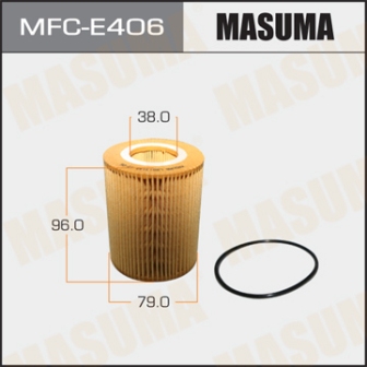 Фильтр масляный Masuma MFC-E406 LAND ROVER RANGE ROVER, DISCOVERY V3000