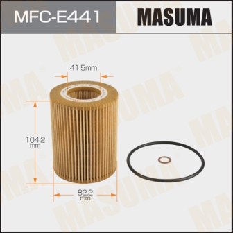 Фильтр масляный Masuma MFC-E441 LHD BMW X5 (E53), 3-SERIES (E46)