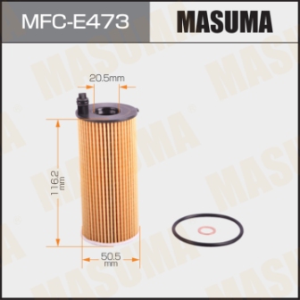 Фильтр масляный Masuma MFC-E473 OE0119