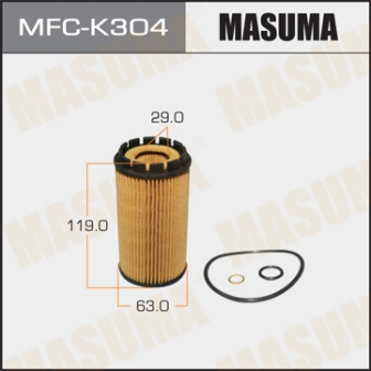 Фильтр масляный Masuma MFC-K304