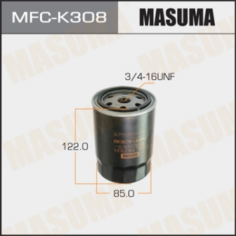 Фильтр масляный Masuma MFC-K308 LHD HYUNDAI KIA