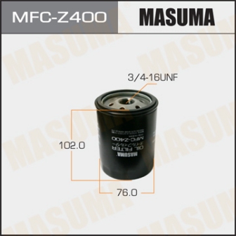 Фильтр масляный Masuma MFC-Z400 MAZDA CX-9 07-10