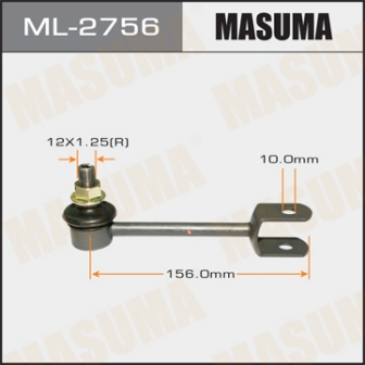 Стойка стабилизатора Masuma ML-2756 rear J78