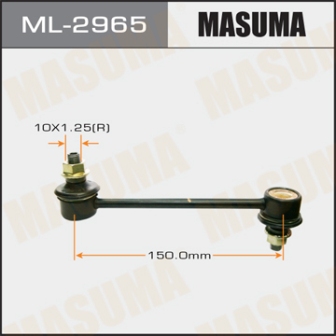 Стойка стабилизатора Masuma ML-2965 TOYOTA COROLLA AE114,115,104,CE104,114,116 Rear