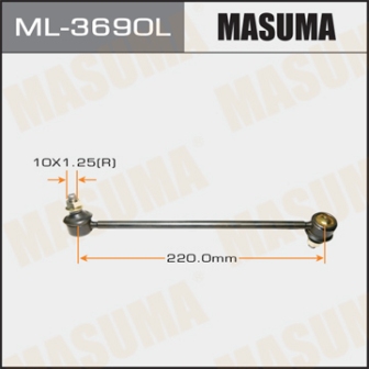 Стойка стабилизатора Masuma ML-3690L 48810-33010, front ACUMCUSXU1, MCVSXV2