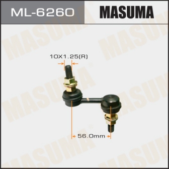 Стойка стабилизатора Masuma ML-6260 51320-S04-003, front CR-V RD1, 2, Civic EK