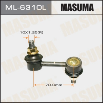Стойка стабилизатора Masuma ML-6310L front LH ACCORD CL7