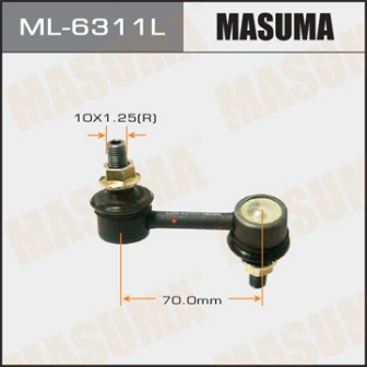 Стойка стабилизатора Masuma ML-6311L front LH ACCORD CL7 04-05