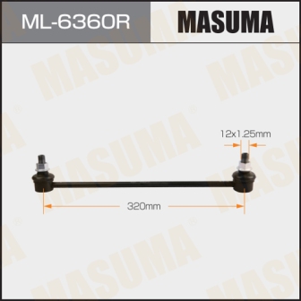 Стойка стабилизатора Masuma ML-6360R front RH FIT ARIA, CITY  GD8