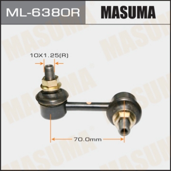 Стойка стабилизатора Masuma ML-6380R front RH CIVIC FD1, FD3