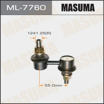 Стойка стабилизатора Masuma ML-7760 front Delica PA3V, PA4W, PA5V, PB4W, PB5V