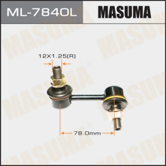 Стойка стабилизатора Masuma ML-7840L front LH PAJERO V6W, V7W