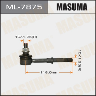 Стойка стабилизатора Masuma ML-7875 rear LANCER CS2A, CS5A