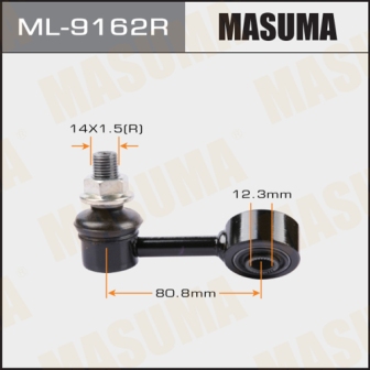 Стойка стабилизатора Masuma ML-9162R front PAJERO SPORT, L200  KS1W, KL1T RH