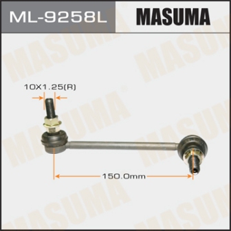 Стойка стабилизатора Masuma ML-9258L front HR-V GH1, GH2, GH3, GH4 LH