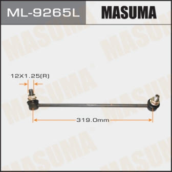 Стойка стабилизатора Masuma ML-9265L front LH ACCORD HYBRID CR6