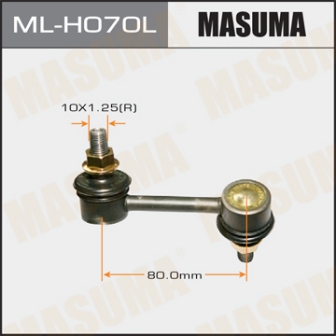 Стойка стабилизатора Masuma ML-H070L front INSPIRE CP2 LH