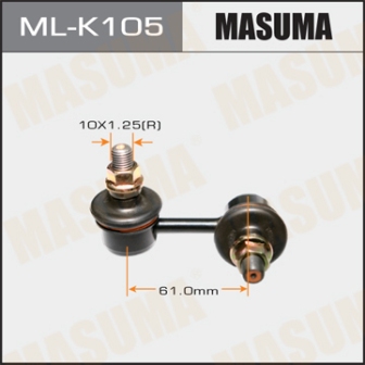 Стойка стабилизатора Masuma ML-K105L front HYUNDAI, KIA LH