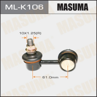 Стойка стабилизатора Masuma ML-K106R front HYUNDAI, KIA RH
