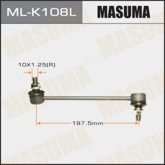 Стойка стабилизатора Masuma ML-K108L front HYUNDAI, KIA LH
