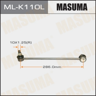 Стойка стабилизатора Masuma ML-K110L front HYUNDAI, KIA ACCENT, RIO LH