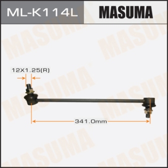 Стойка стабилизатора Masuma ML-K114L front HYUNDAI SANTA FE LH