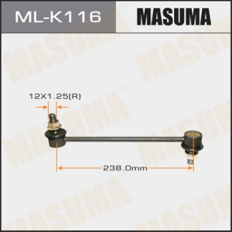 Стойка стабилизатора Masuma ML-K116 front HYUNDAI, KIA