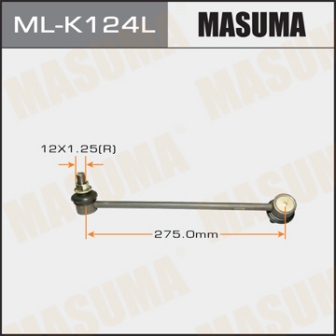 Стойка стабилизатора Masuma ML-K124L front HYUNDAI, KIA LH
