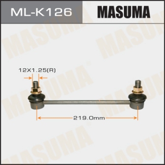 Стойка стабилизатора Masuma ML-K126 rear KIA SPORTAGE