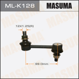 Стойка стабилизатора Masuma ML-K128 rear HYUNDAI SANTA FE