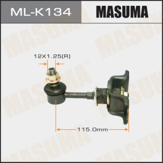 Стойка стабилизатора Masuma ML-K134 rear HYUNDAI, KIA